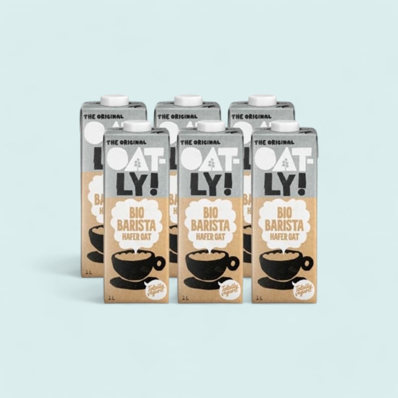 OATLY BARISTA BIO 1Lx6 - Boisson à l'avoine