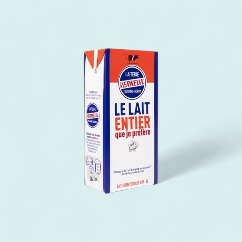 Lait Entier Verneuil Pack 6x1L