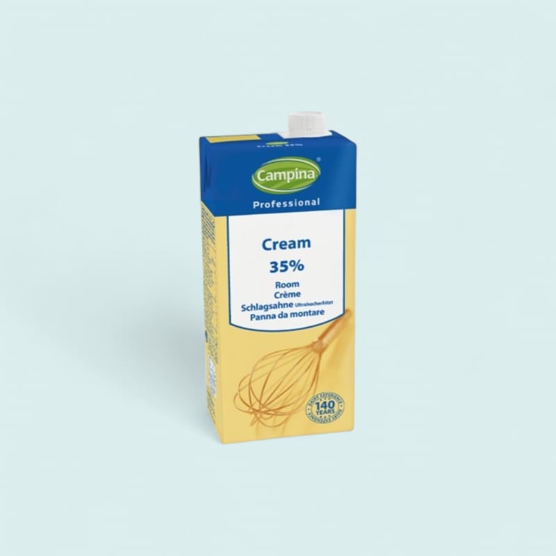Crème liquide 35% Campina 12x1L