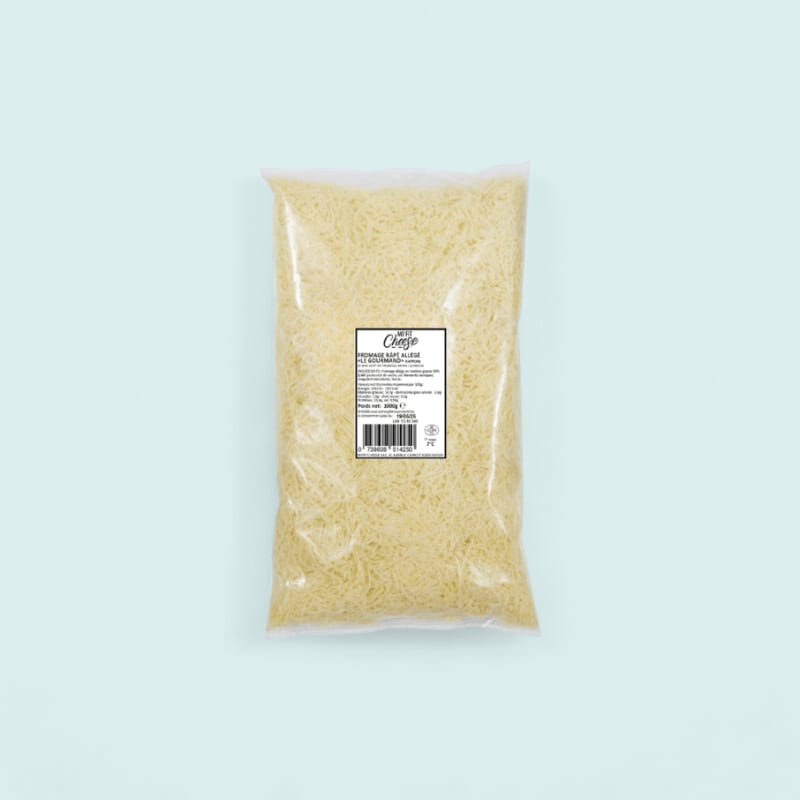 Emmental Râpé Allégé 15%  1kg