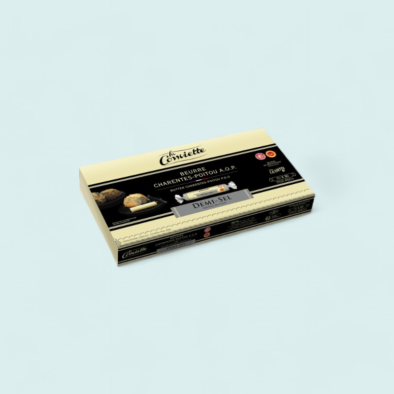 Beurre Conviette demi-sel 15g X 30