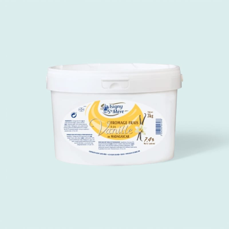Fromage Blanc Vanille de Madagascar 3kg