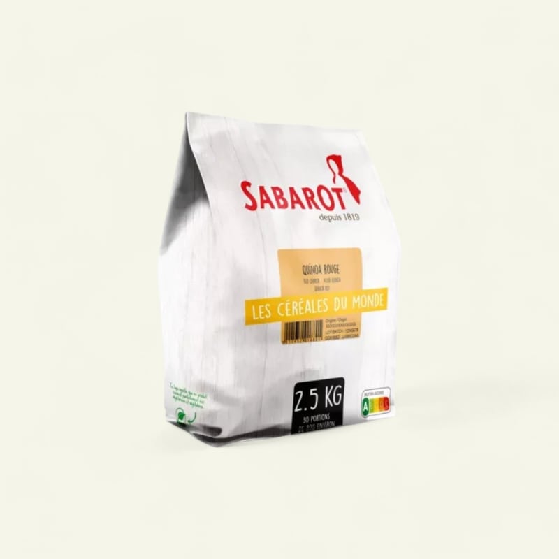 Quinoa rouge sachet 2,5kg