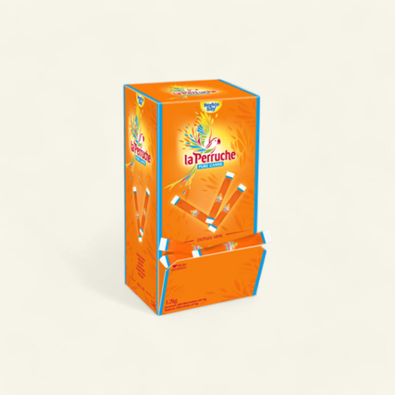 Sucre de canne bûchette 4g x300