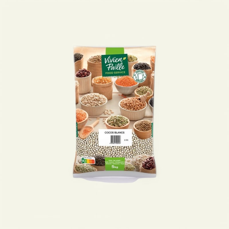 Haricots coco blancs 5kg