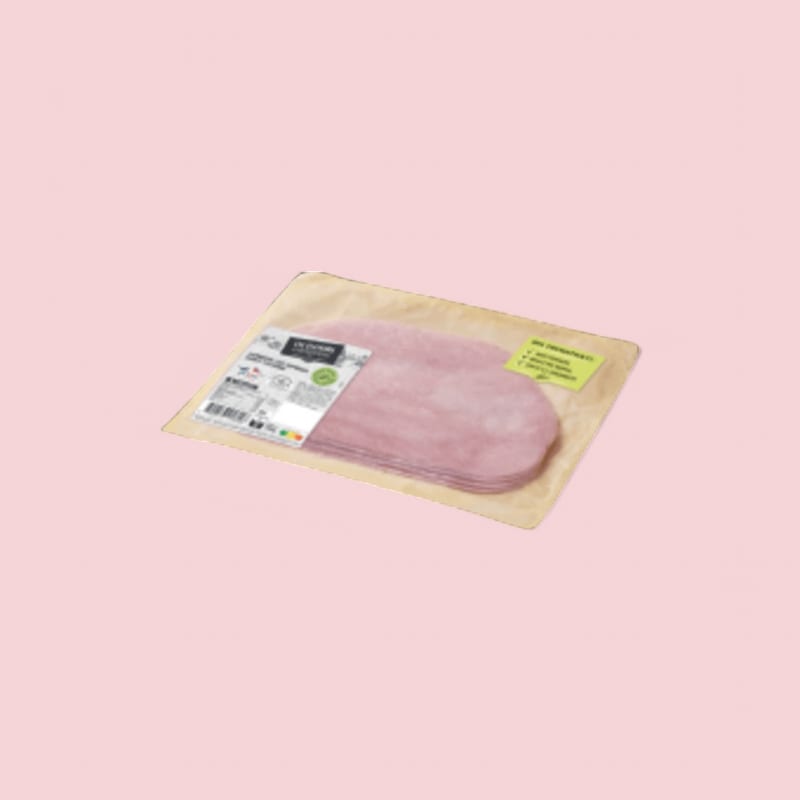 Jambon cuit supérieur DD tranches spécial sandwich 10x45g