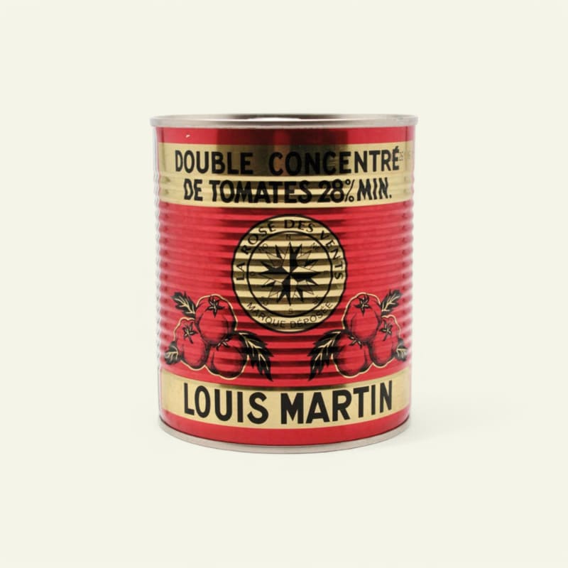 Double concentré de tomates Louis Martin 4/4 0,88kg