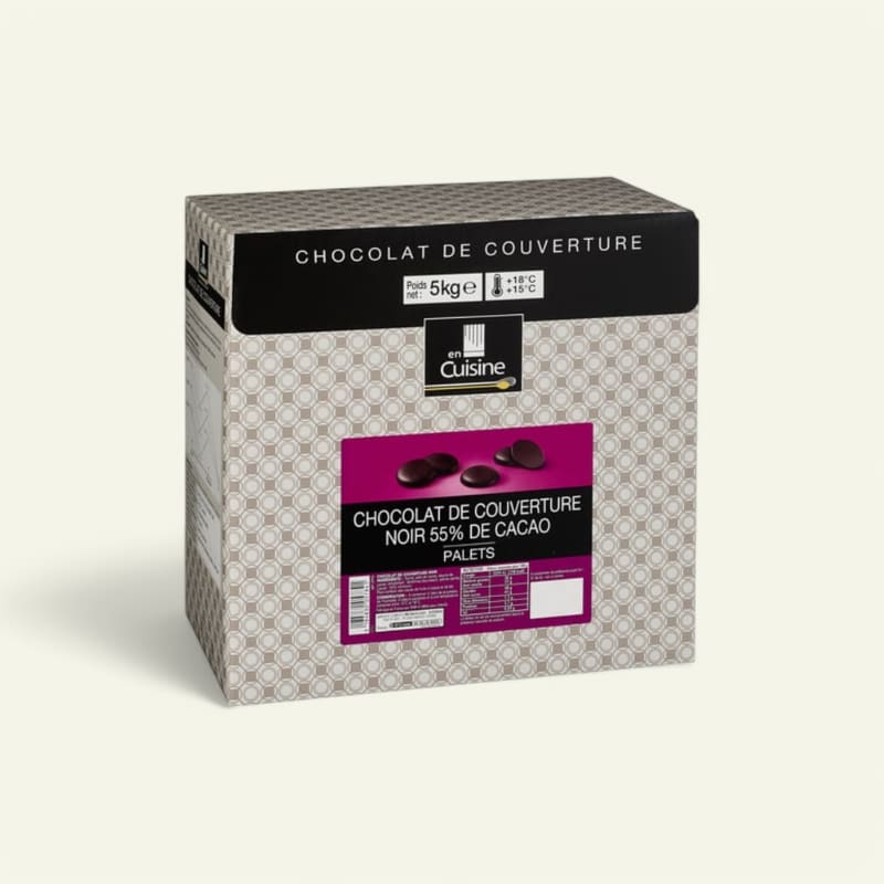 Chocolat pistol noir 55% 5kg