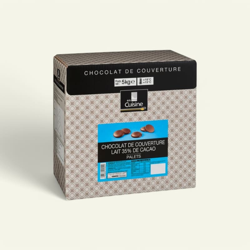 Chocolat pistol lait 35% 5kg