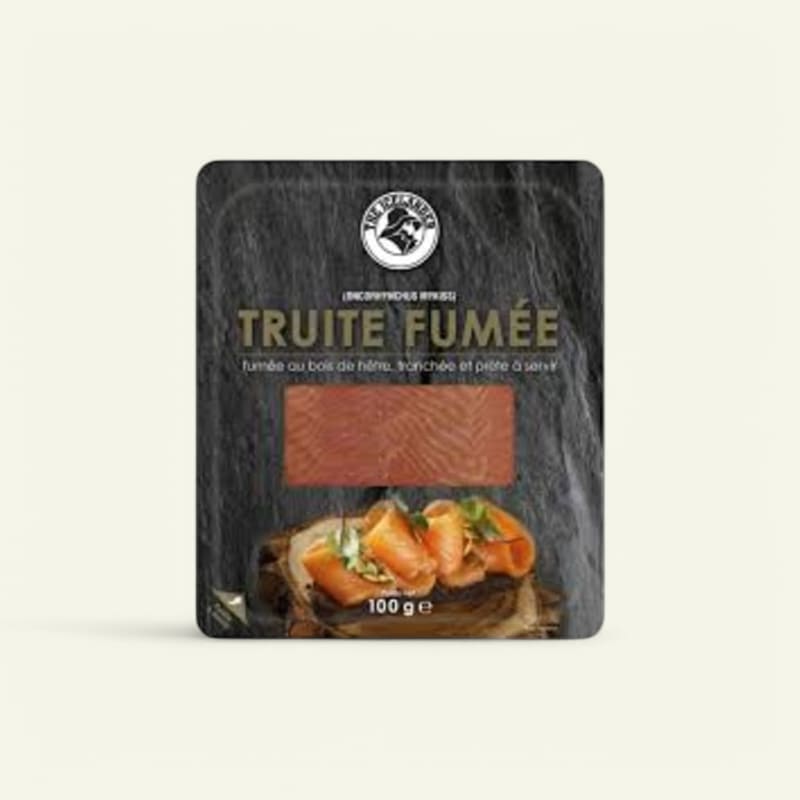 Truite fumée tranchée 100g