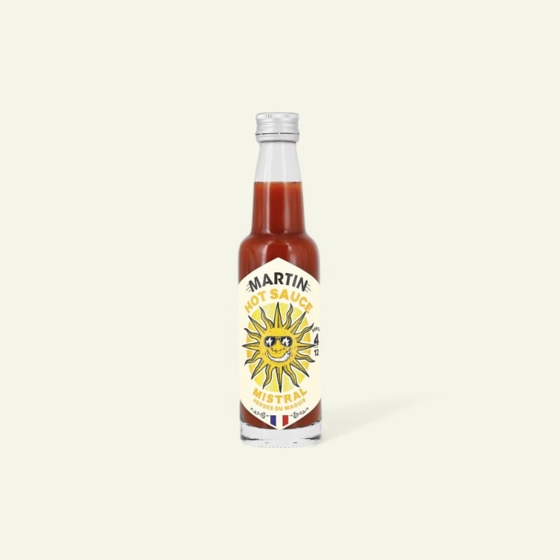 Sauce piquante Mistral - Herbes du Maquis - Force 4