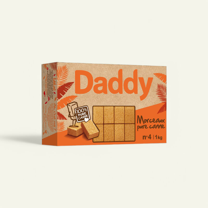 Sucre pure canne en morceaux n°4 1kg