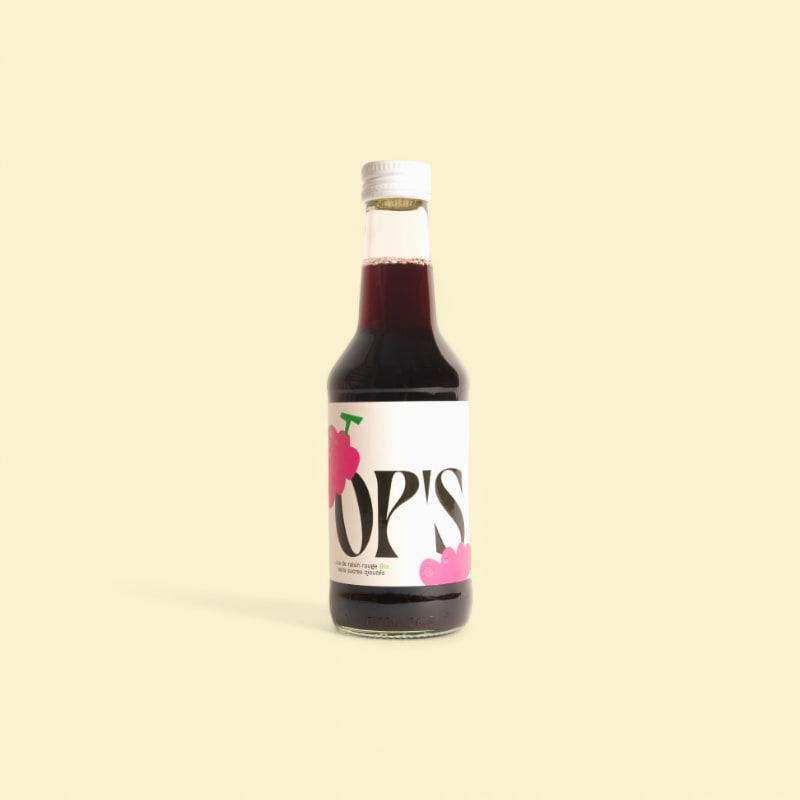 Le Pur jus de Raisin (rouge) BIO 25CL X 20