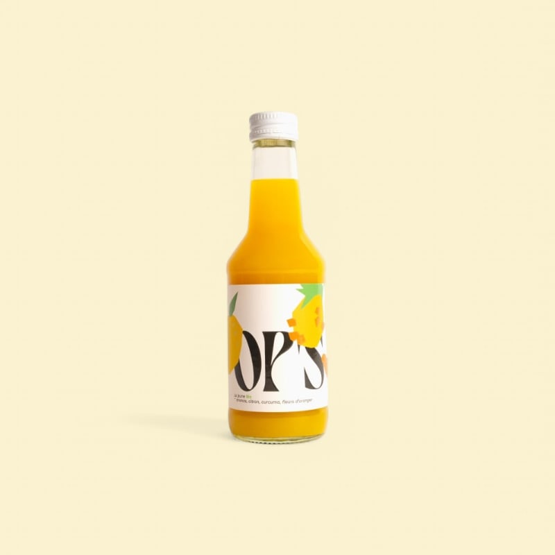 La Recette Jaune ( Ananas, Curcuma, Citron)   BIO 25CL X 20