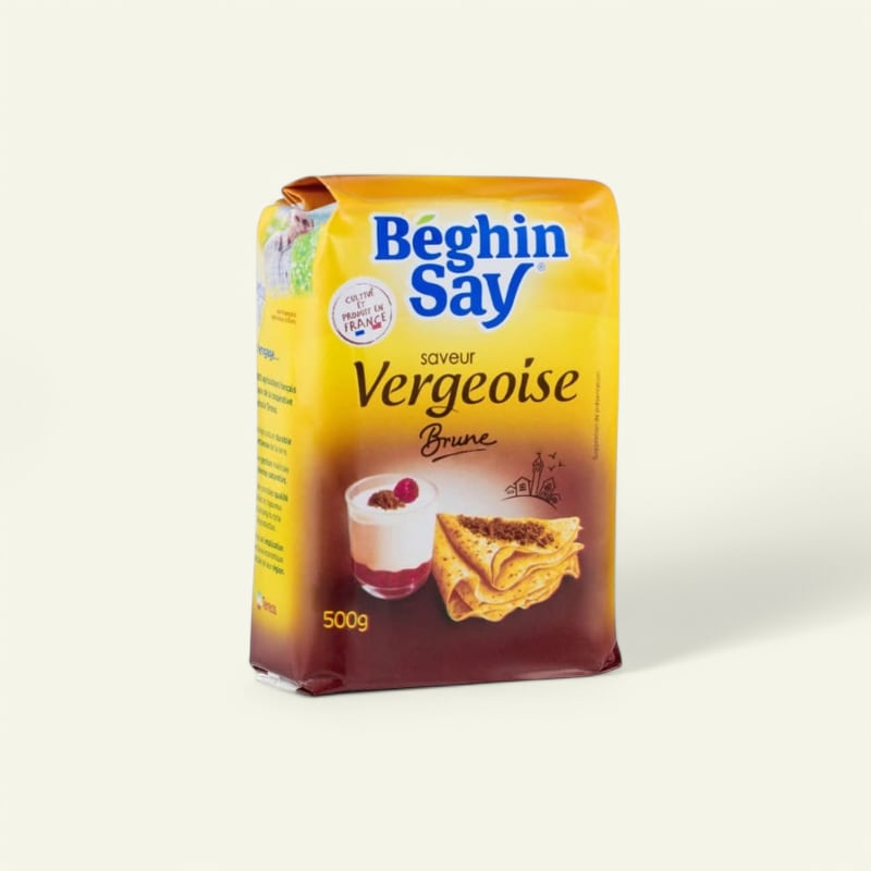 Vergeoise brune sachet 500g
