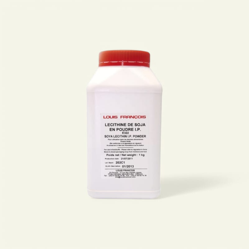 Lécithine de soja en poudre tubo 1kg