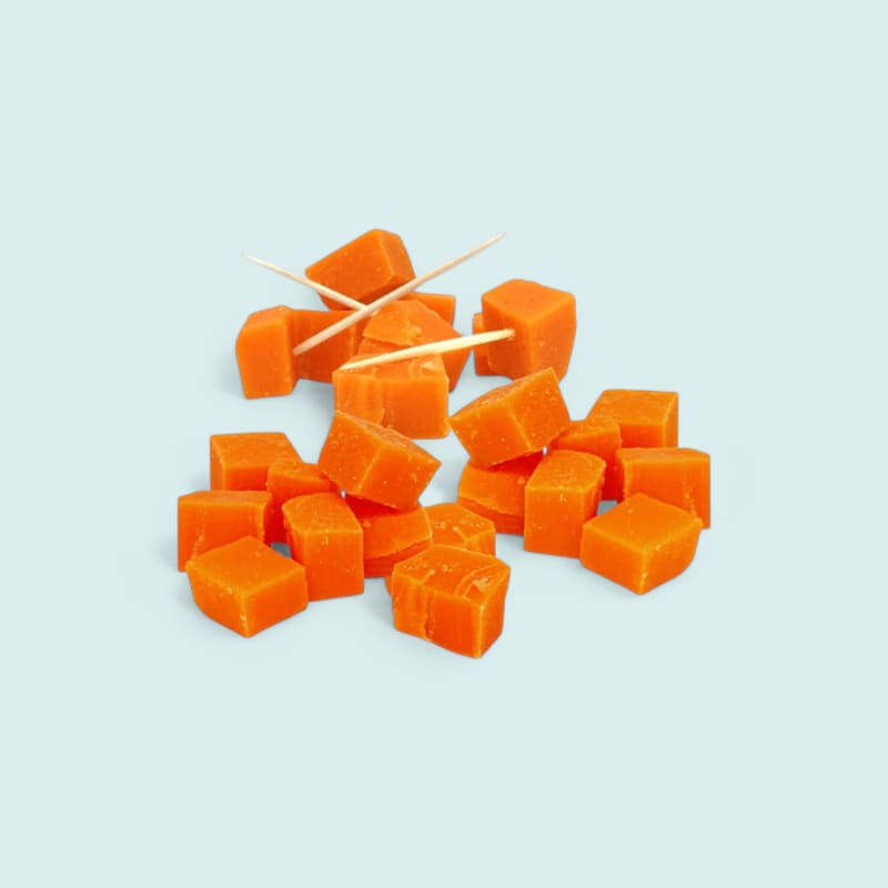 Mimolette en cubes 1cm 500g