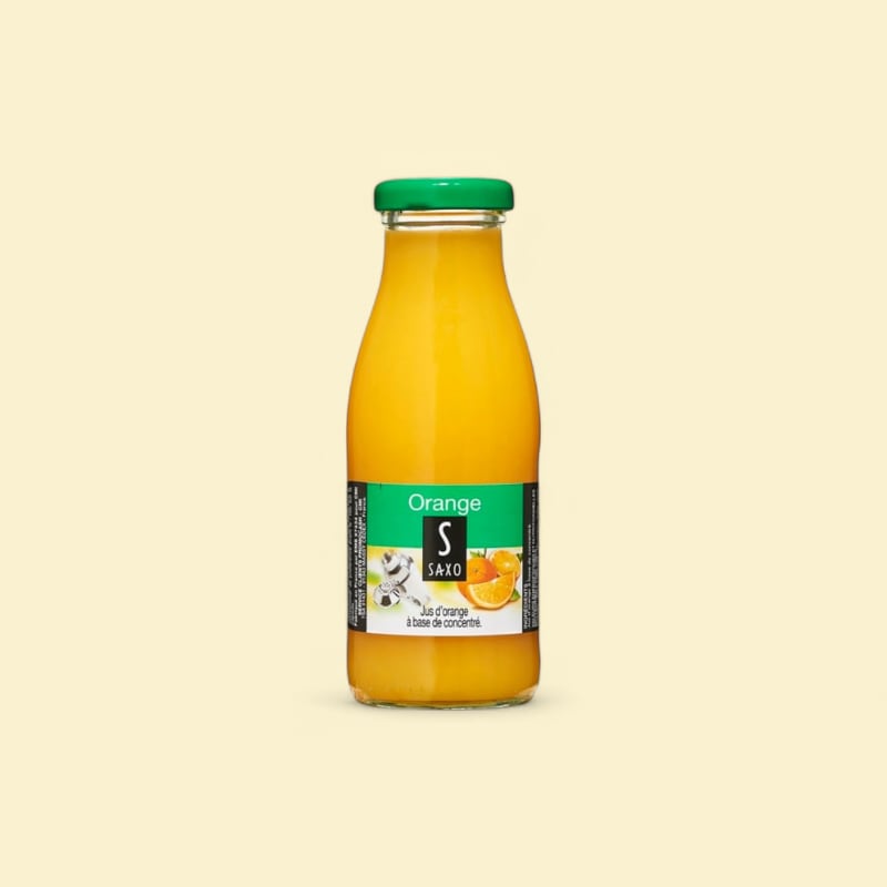 Jus d'orange sans pulpe 25cl x12