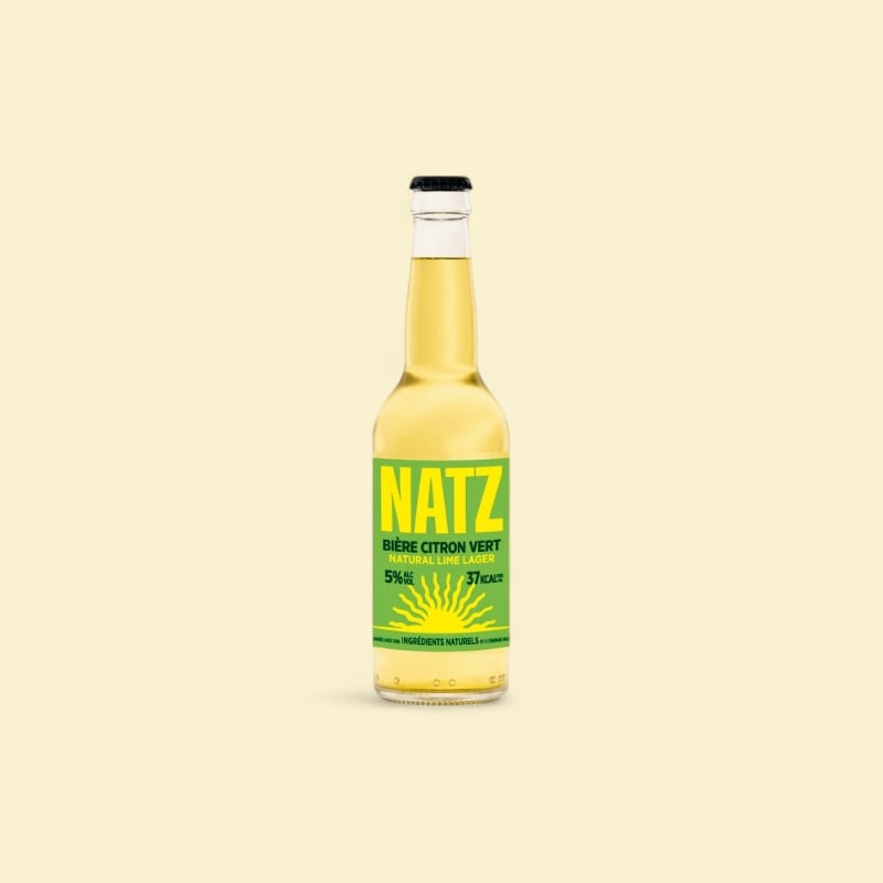 Bière Citron Vert NATZ 5.0% - 12x33cl