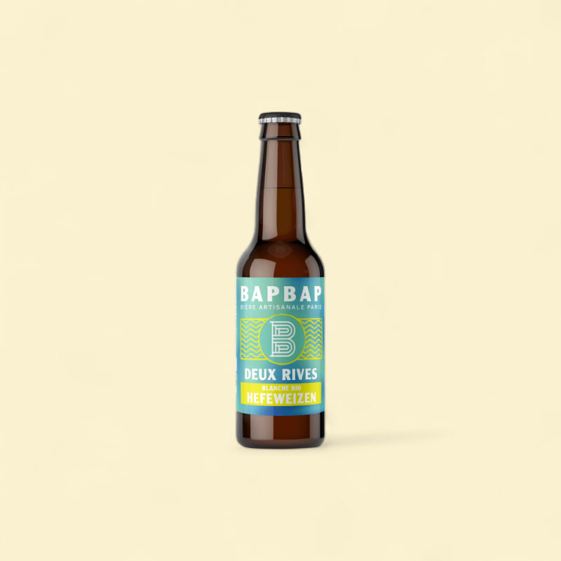 BAPBAP - DEUX RIVES - Blanche bio 12x33cl 4,5%