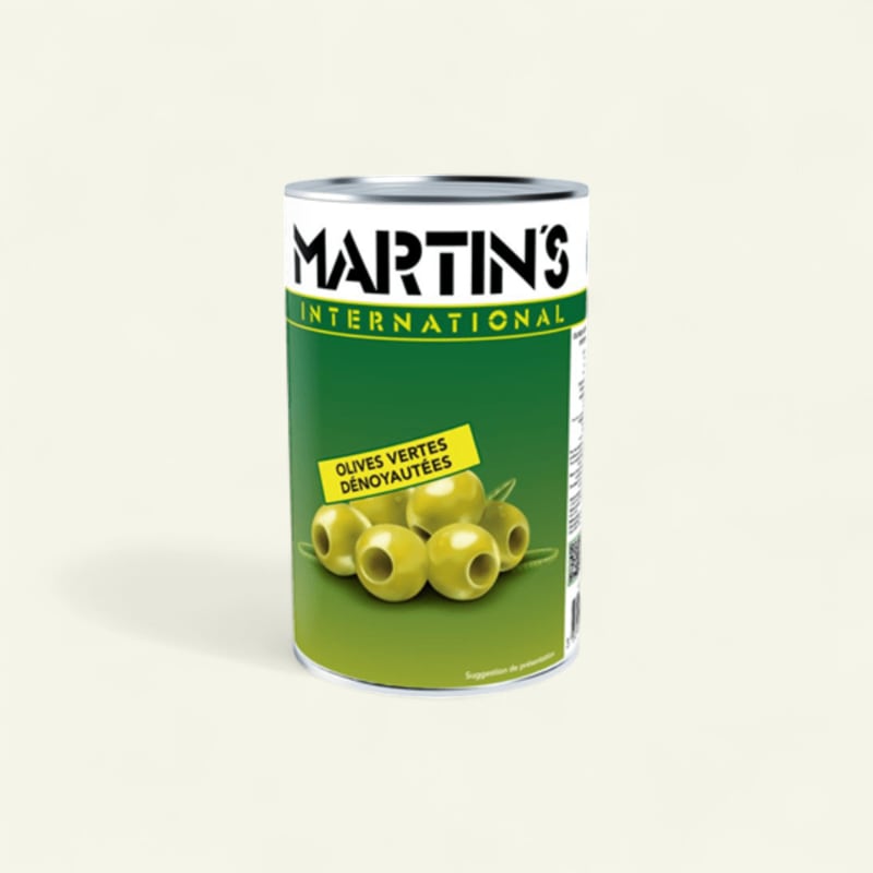 Olive verte dénoyautée 5/1