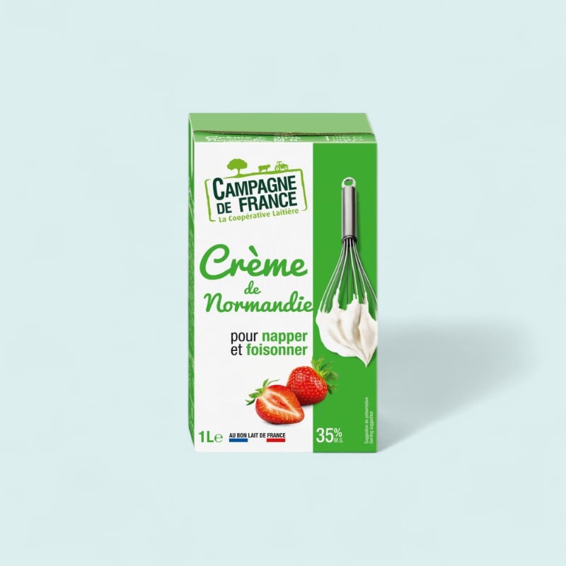 Crème liquide 35% Campagne de France 6x1L