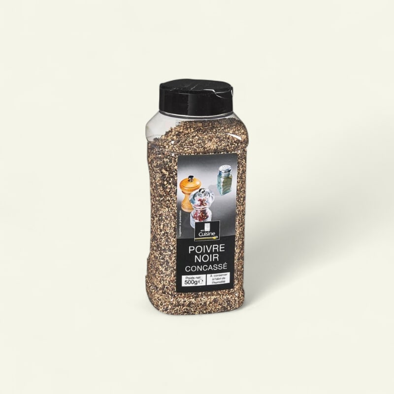 Poivre noir concassé 500GR