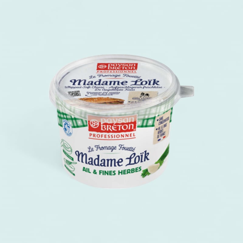 Fromage tartiner Ail et fines herbes 500 g