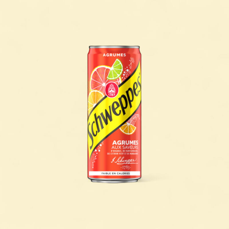Schweppes Agrum’ canette 33CLx24