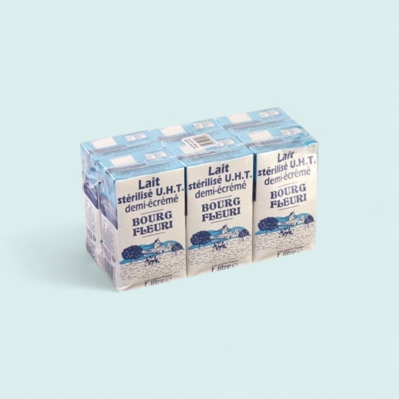 Lait 1/2 Écrémé Pack 6x1L