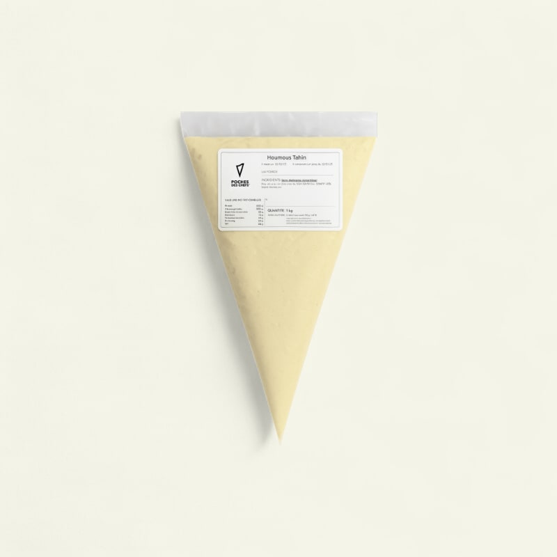 Houmous - Nature (avec  tahin, crème de sésame)