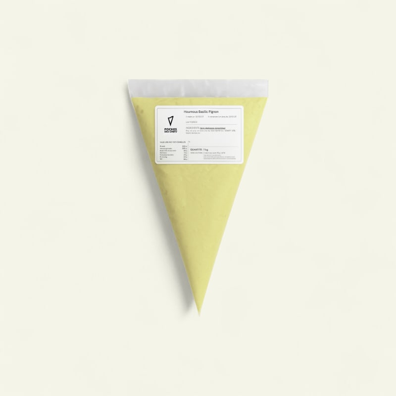 Houmous - Basilic Pignon