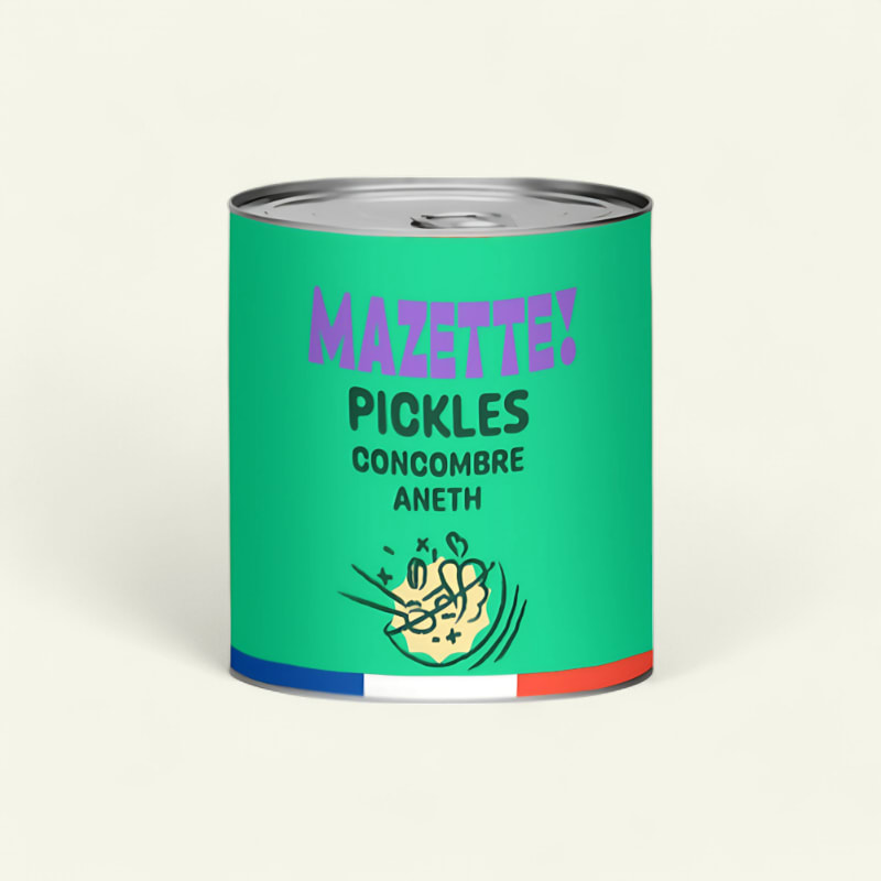 Pickles concombre aneth 800g