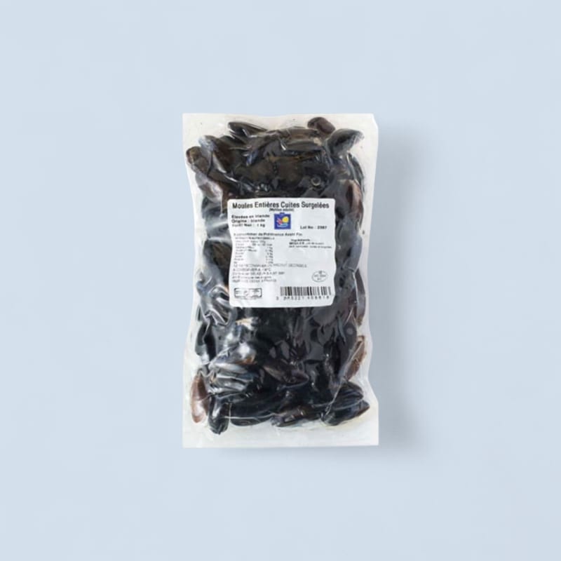 Whole Cooked Mussel 1kg
