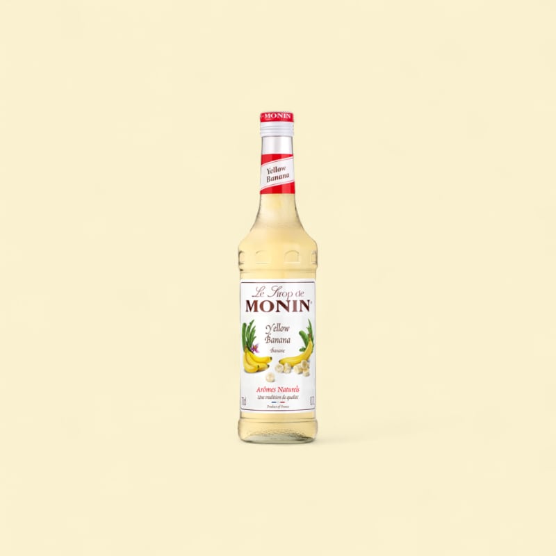 Sirop Banane Jaune 70cl Monin