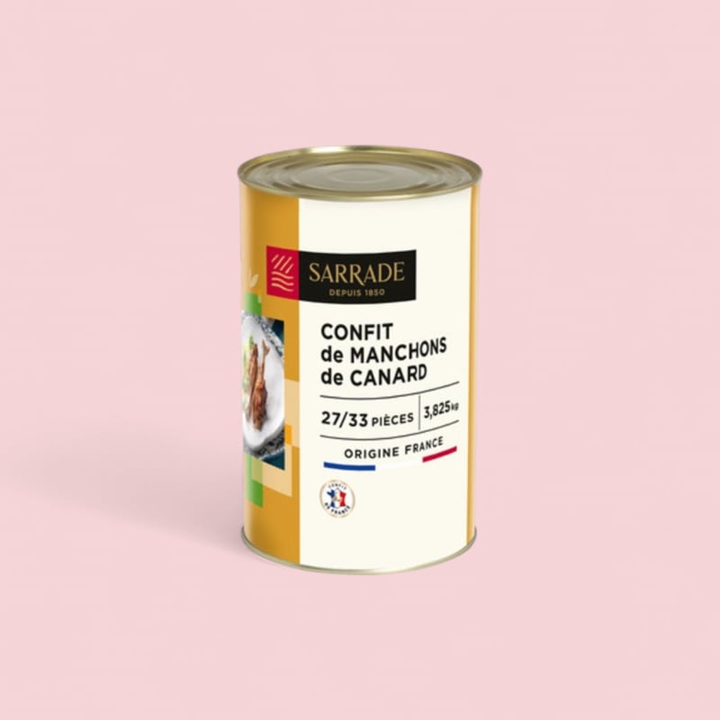 Manchons de canard confits 