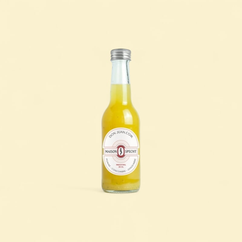 MOCKTAIL Don Juan.com - Pomme Concombre Gingembre 12x25cL