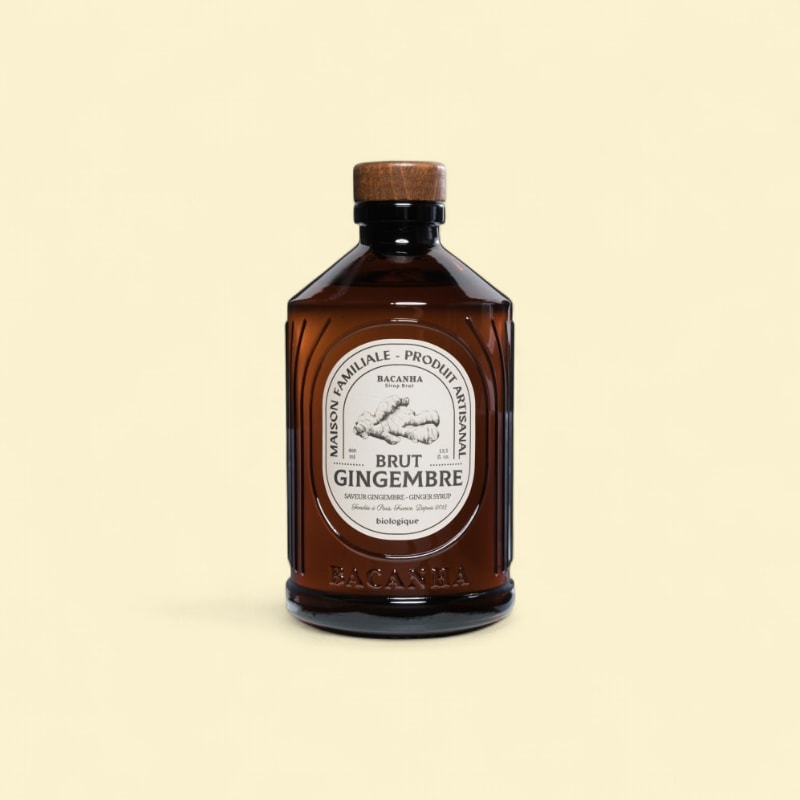 Sirop Bio Gingembre - Bacanha - 400ml