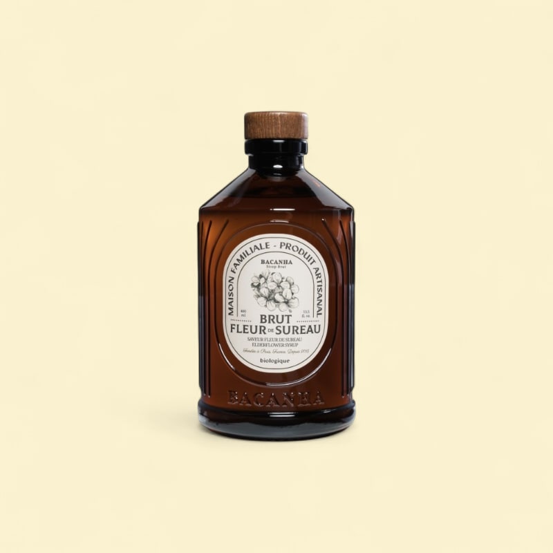 Sirop Bio Fleur de Sureau - Bacanha - 400ml