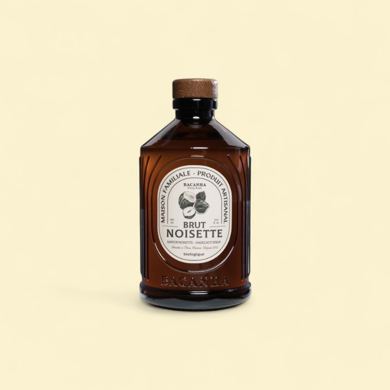 Sirop Bio Noisette - Bacanha - 400ml