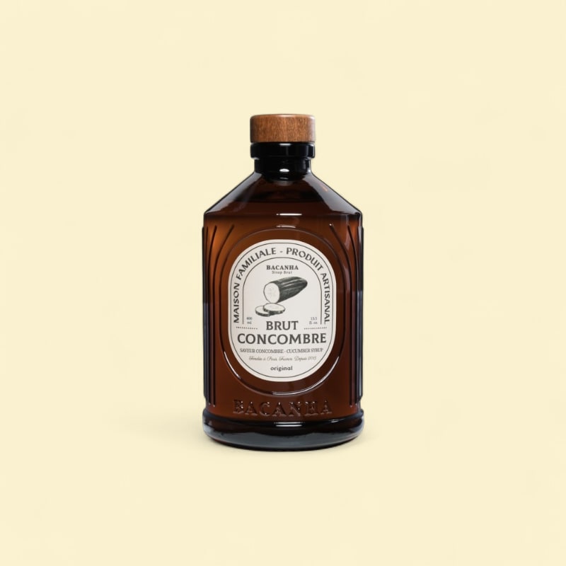 Sirop Bio Concombre - Bacanha - 400ml