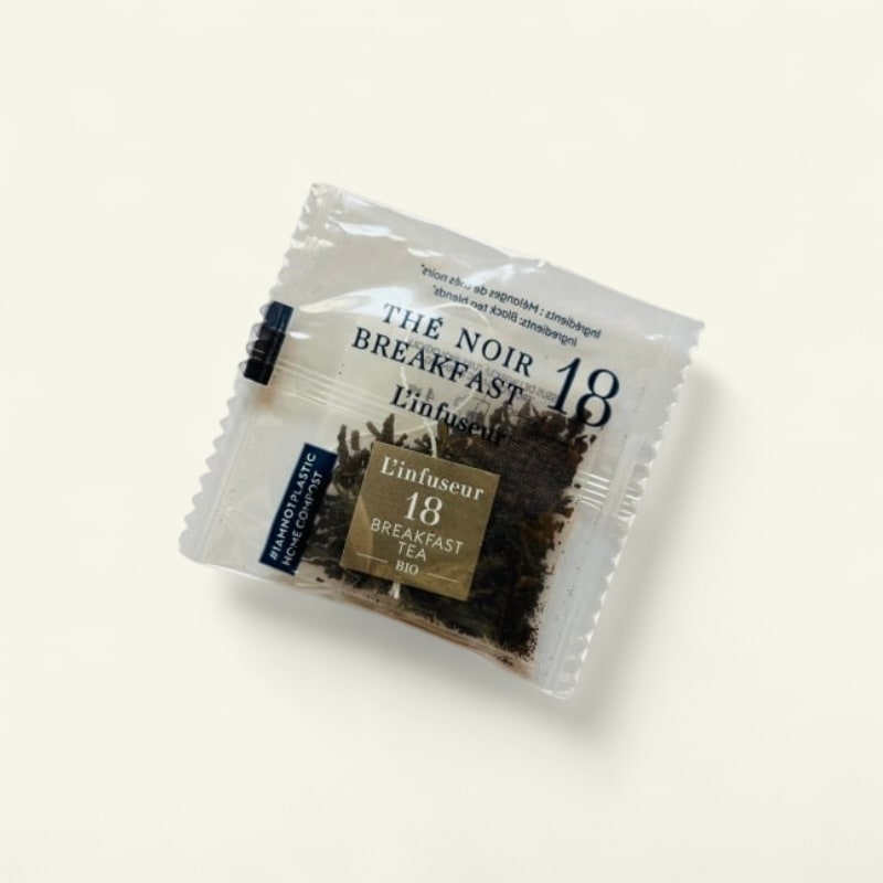 THÉ NOIR BREAKFAST BIO -  BOX 50 sachets (compostables)