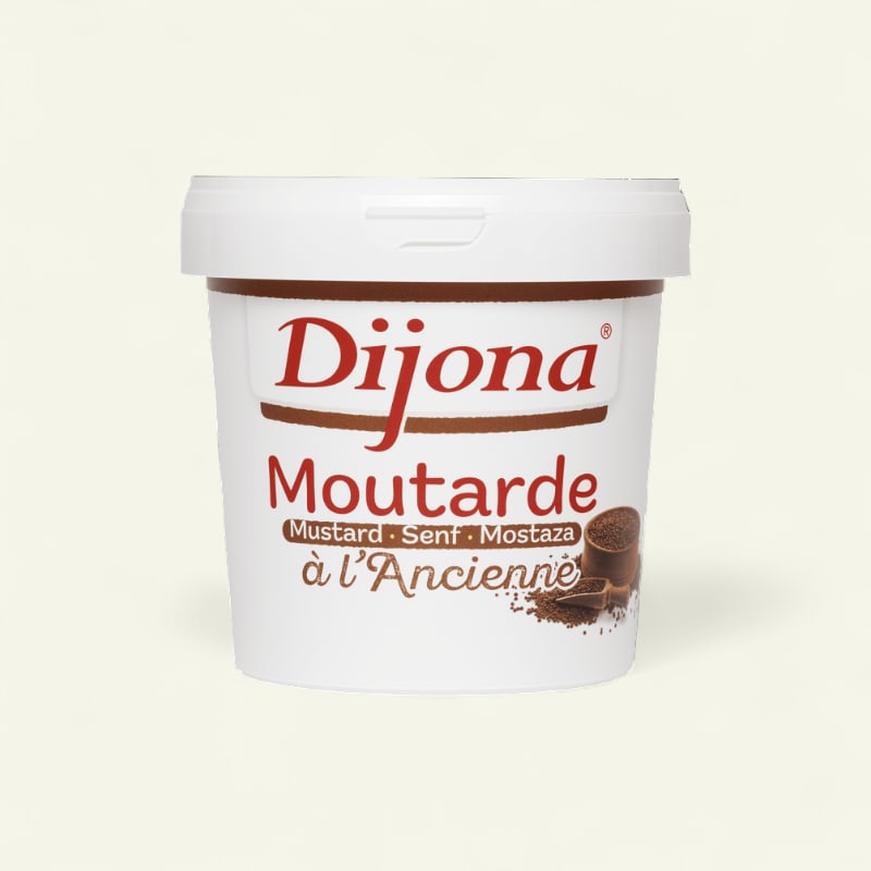 Moutarde à l'ancienne seau 1kg