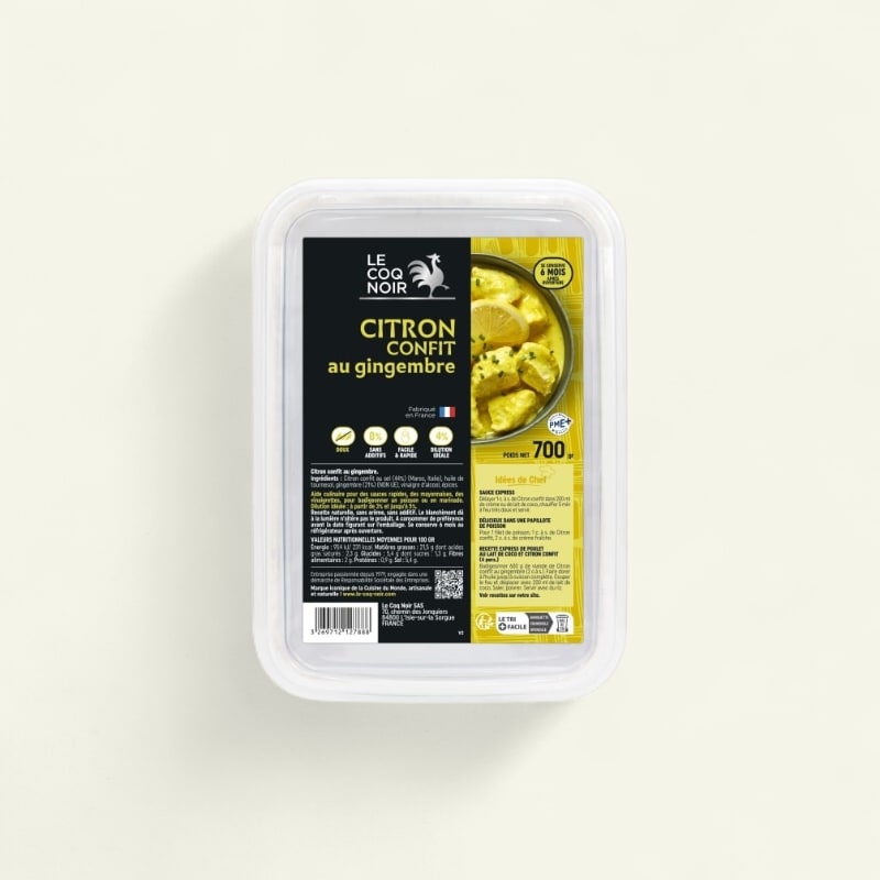 Citron confit gingembre