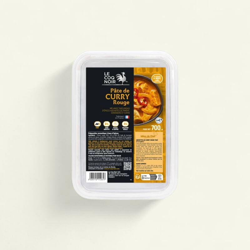 Pâte de curry rouge