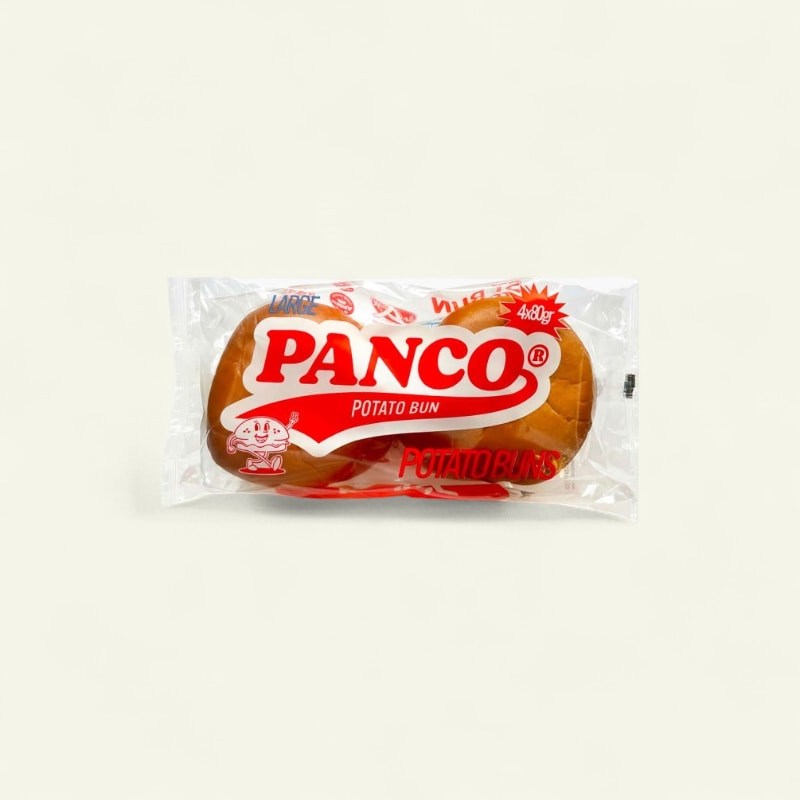 Potato bun burger artisanal Panco 80Gr x4 Pc