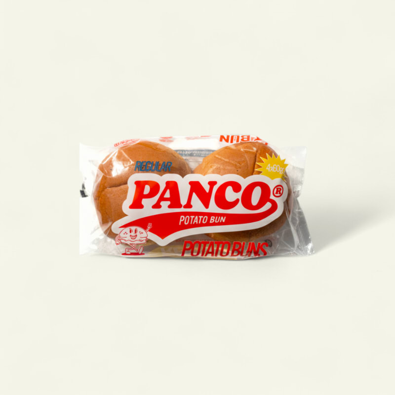 Potato bun burger artisanal Panco 60Gr x4 Pc