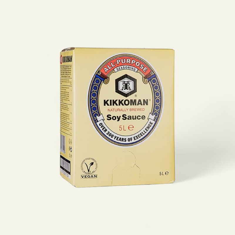 Sauce soja salée Kikkoman BIB 5L