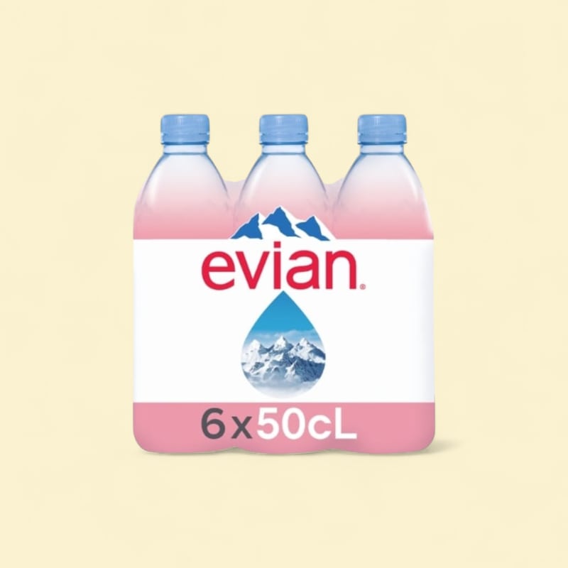 Evian RPET 50cl x6