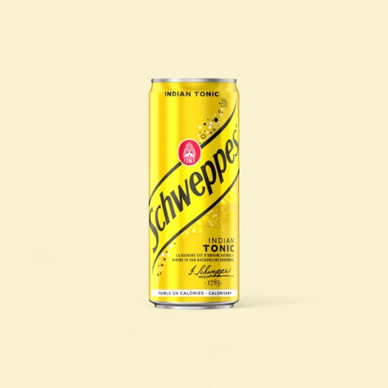 Schweppes Indian Tonic canette 33CLx24